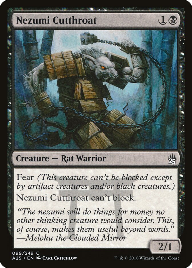 Nezumi Cutthroat card front