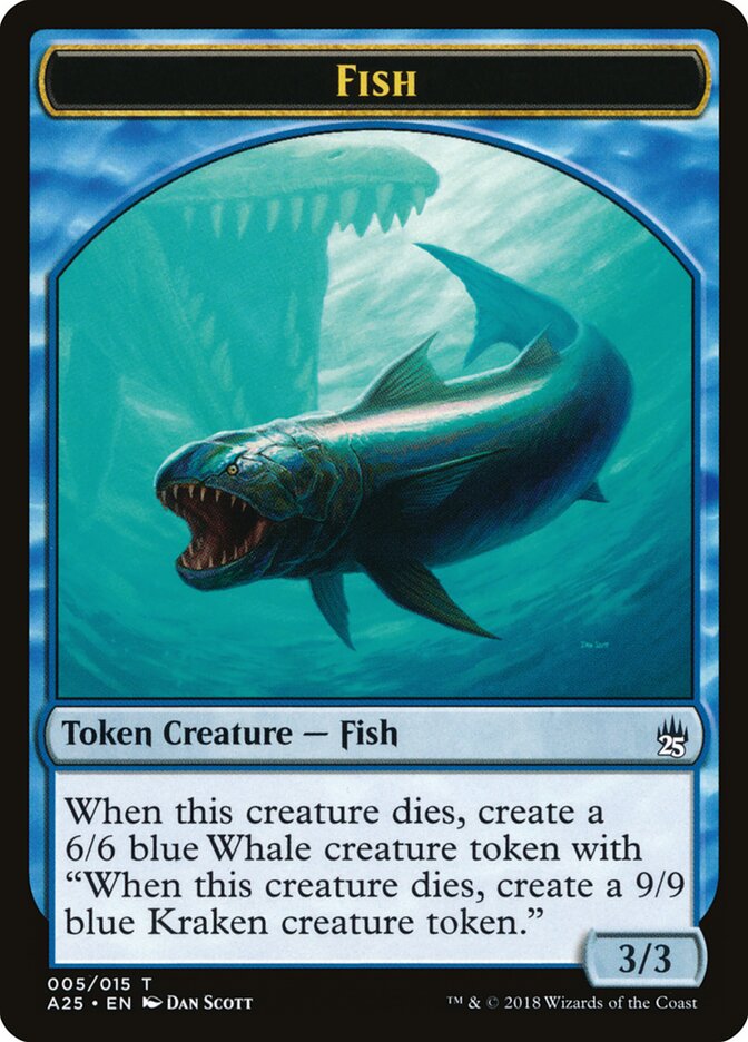 Fish card front