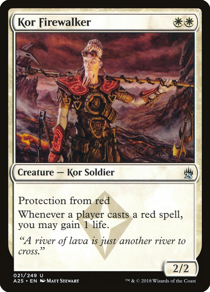 Kor Firewalker card front