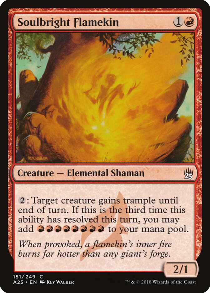 Soulbright Flamekin card front