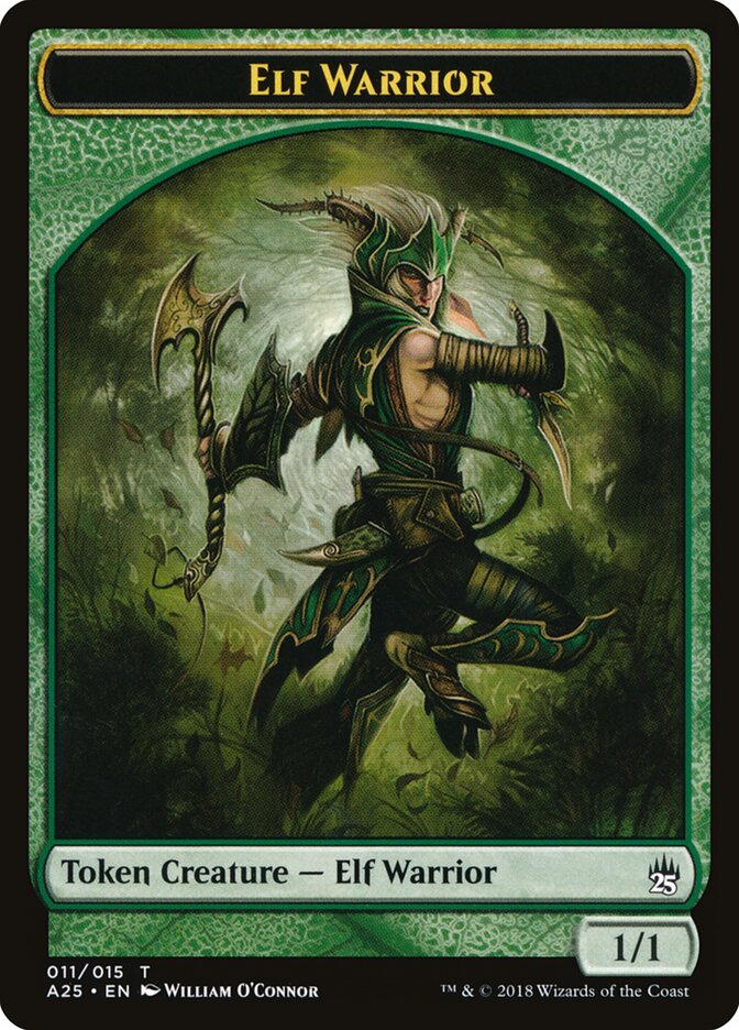 Elf Warrior card front