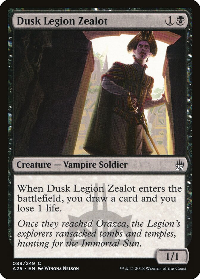 Dusk Legion Zealot card front