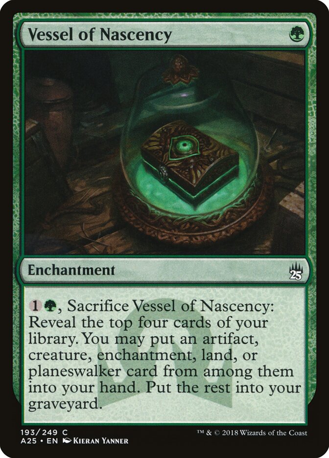 Vessel of Nascency card front