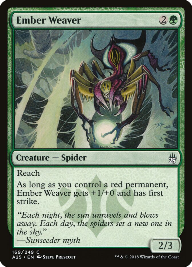 Ember Weaver card front