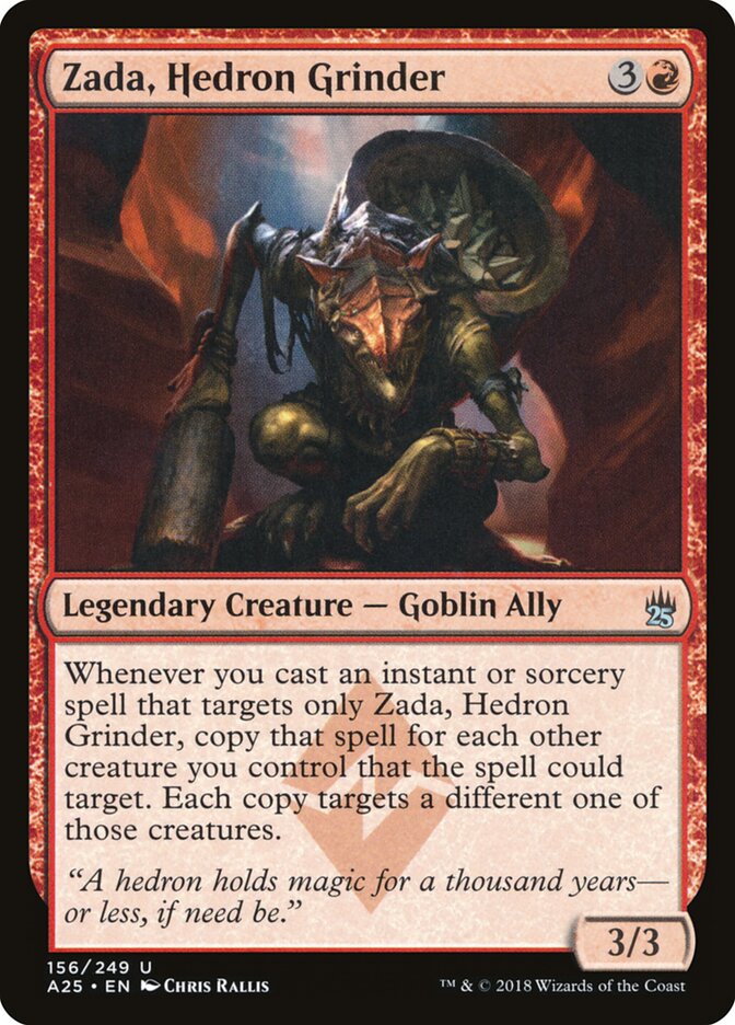 Zada, Hedron Grinder card front