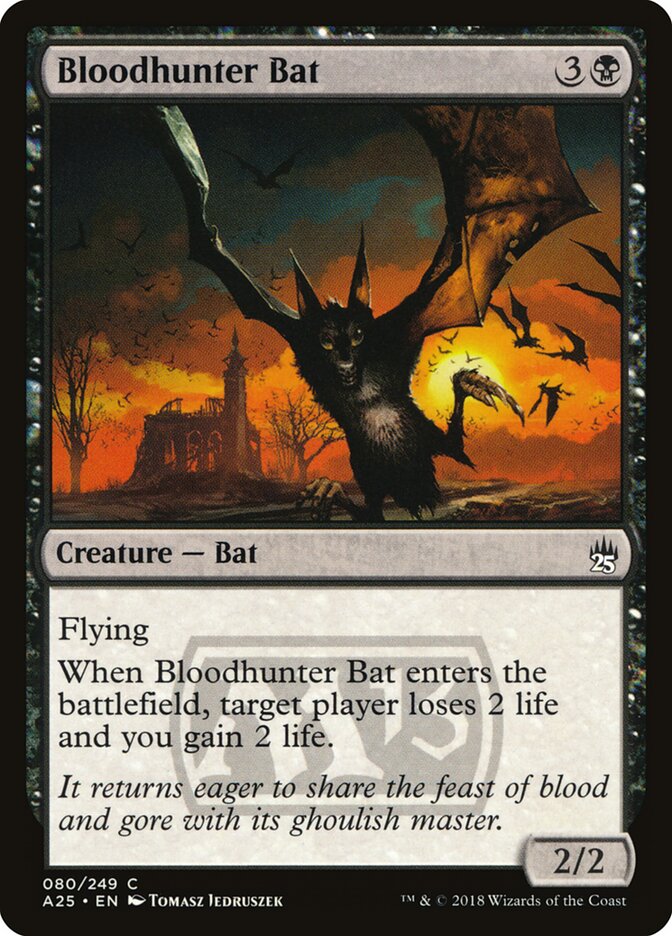 Bloodhunter Bat card front
