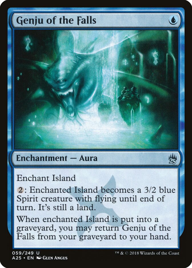 Genju of the Falls card front