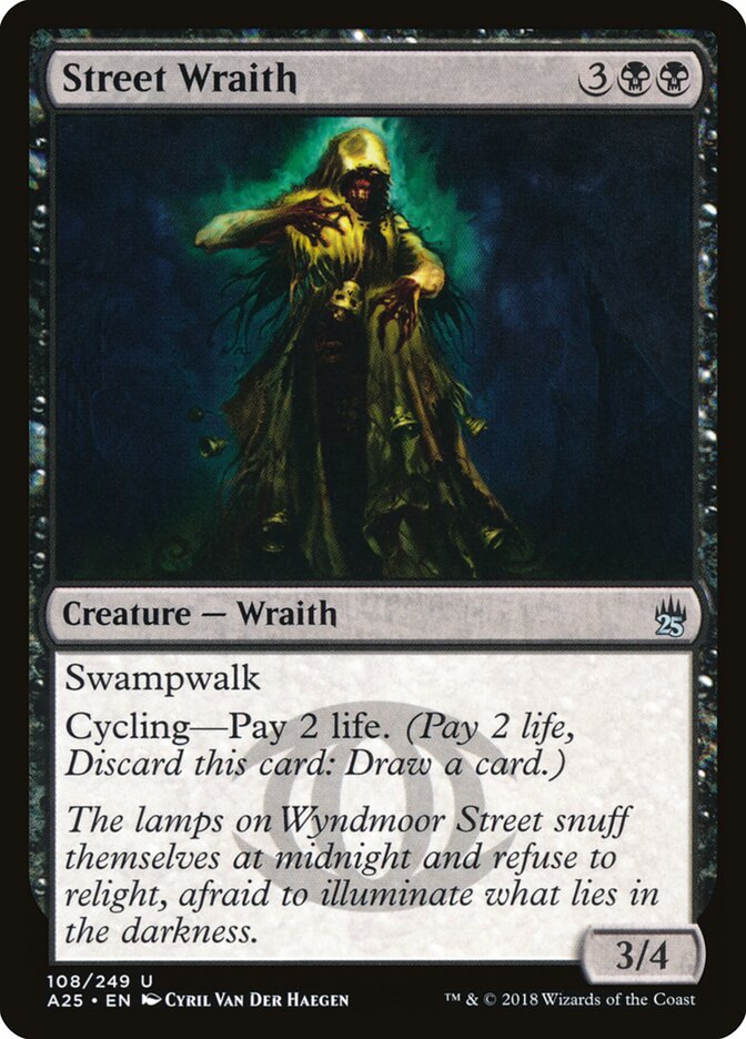 Street Wraith card front