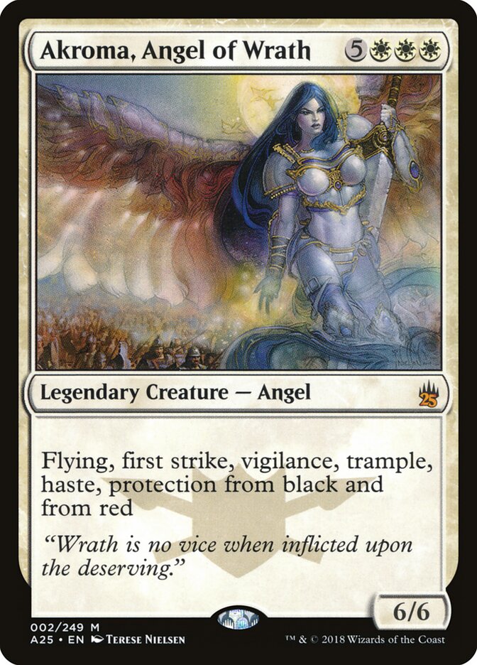 Akroma, Angel of Wrath card front