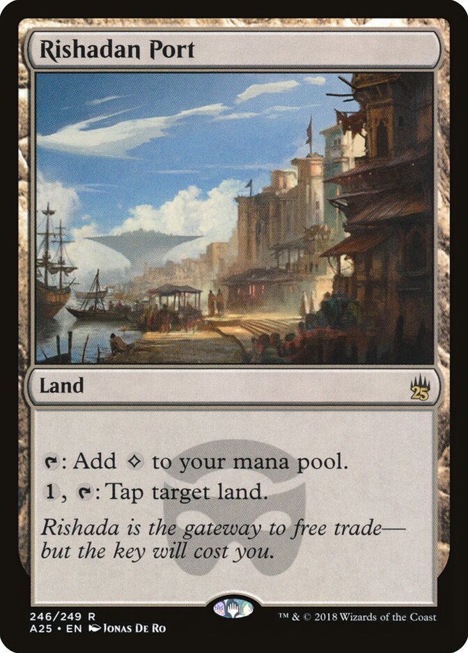 Rishadan Port card front