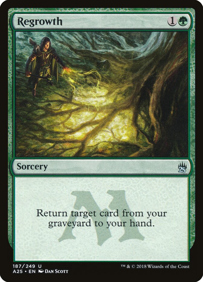 Regrowth card front