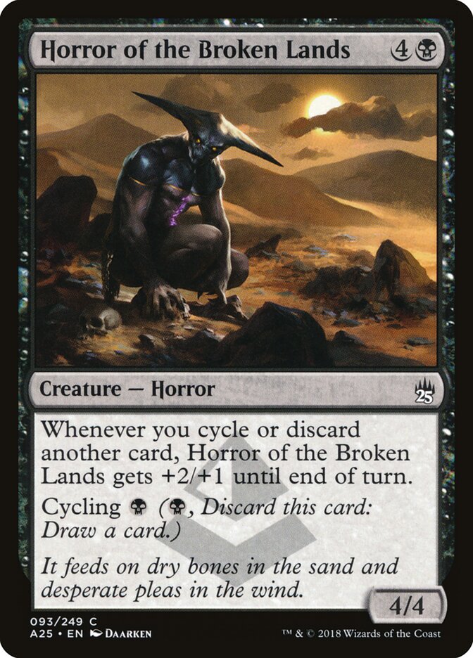 Horror of the Broken Lands card front