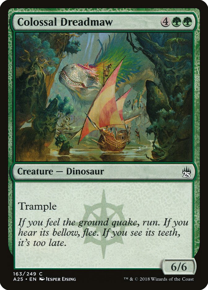 Colossal Dreadmaw card front