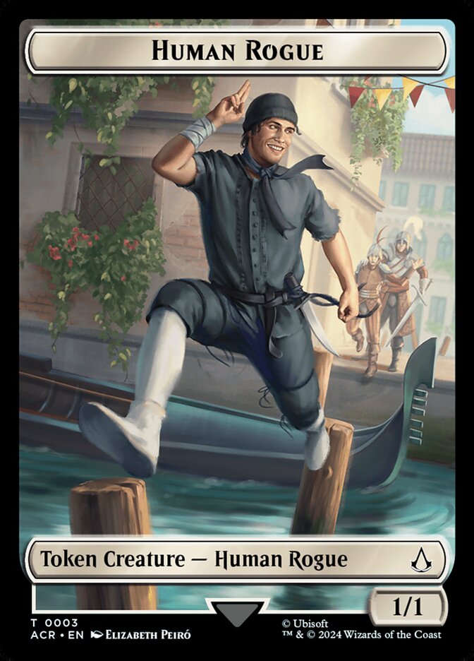 Human Rogue card front