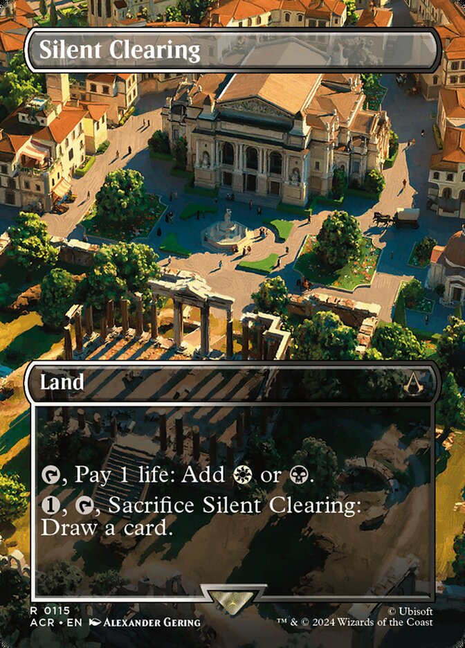 Silent Clearing card front