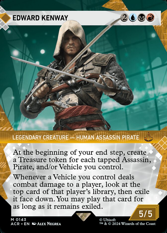 Edward Kenway card front