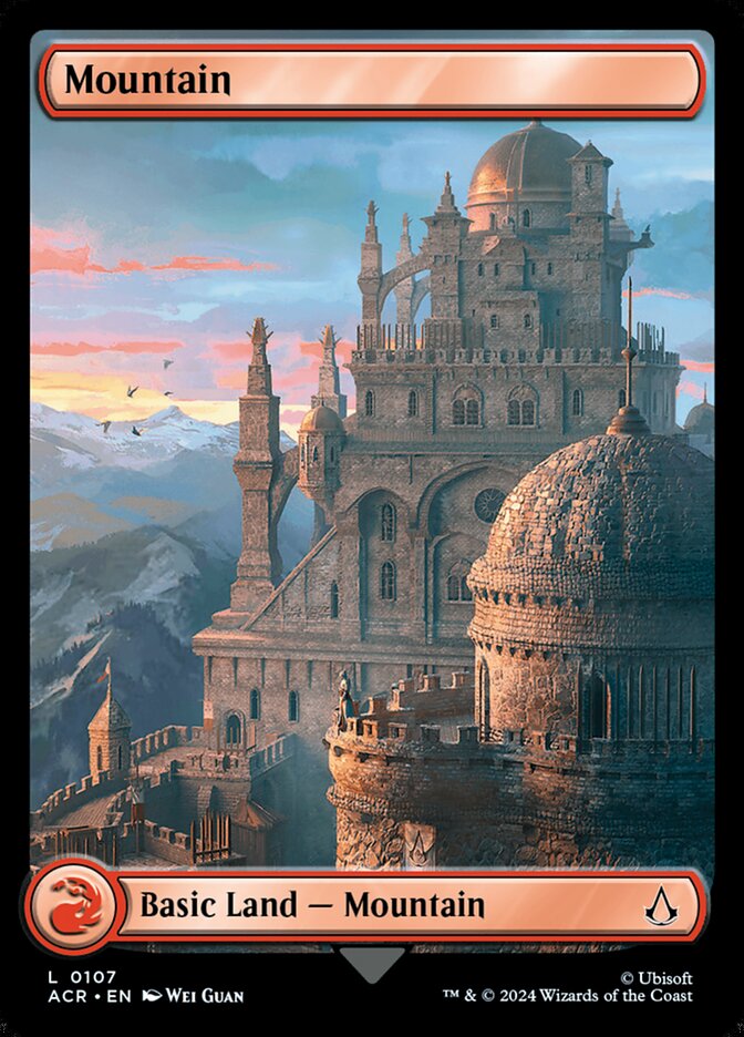 Mountain card front