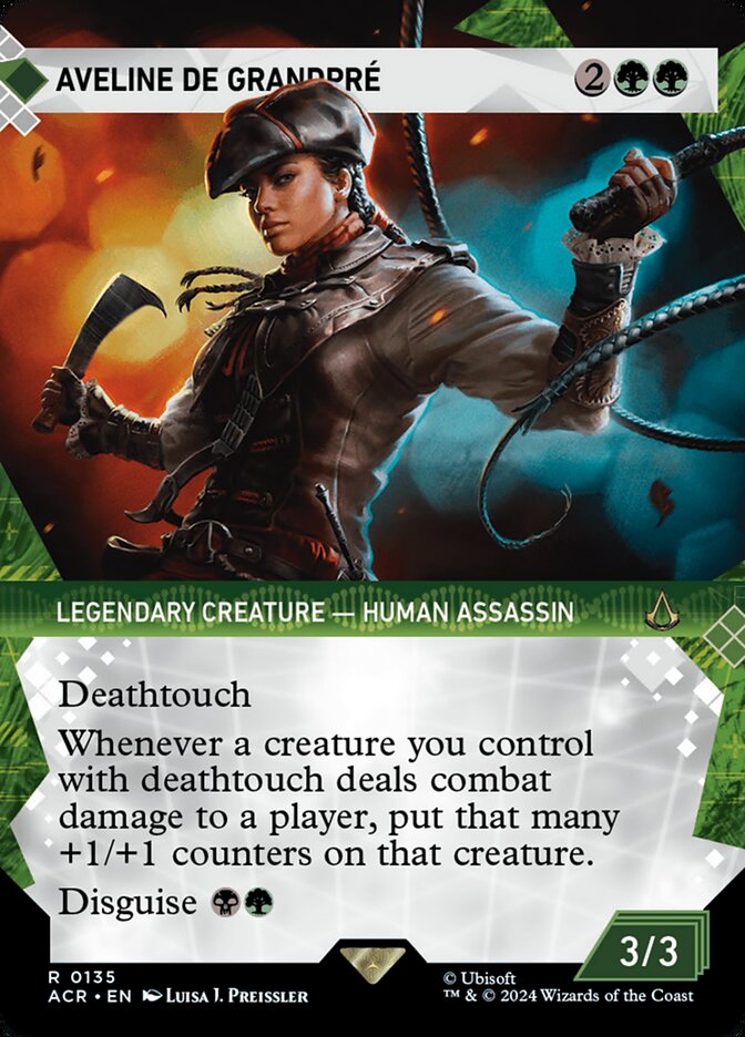 Aveline de Grandpré card front