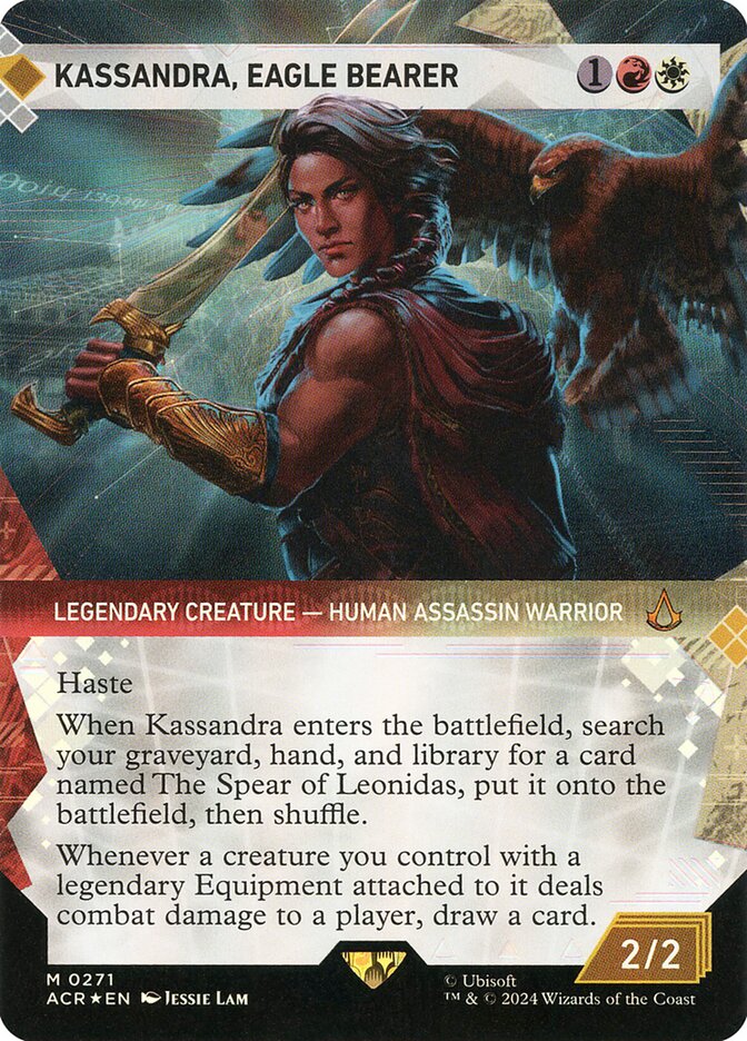 Kassandra, Eagle Bearer card front