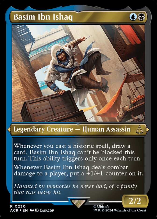 Basim Ibn Ishaq card front