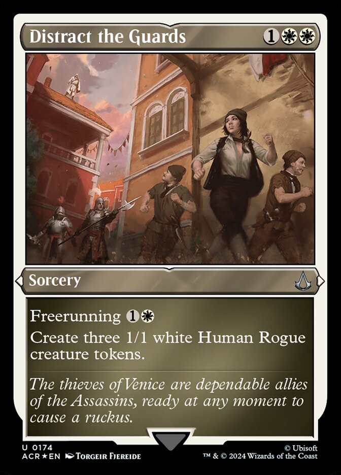 Distract the Guards card front