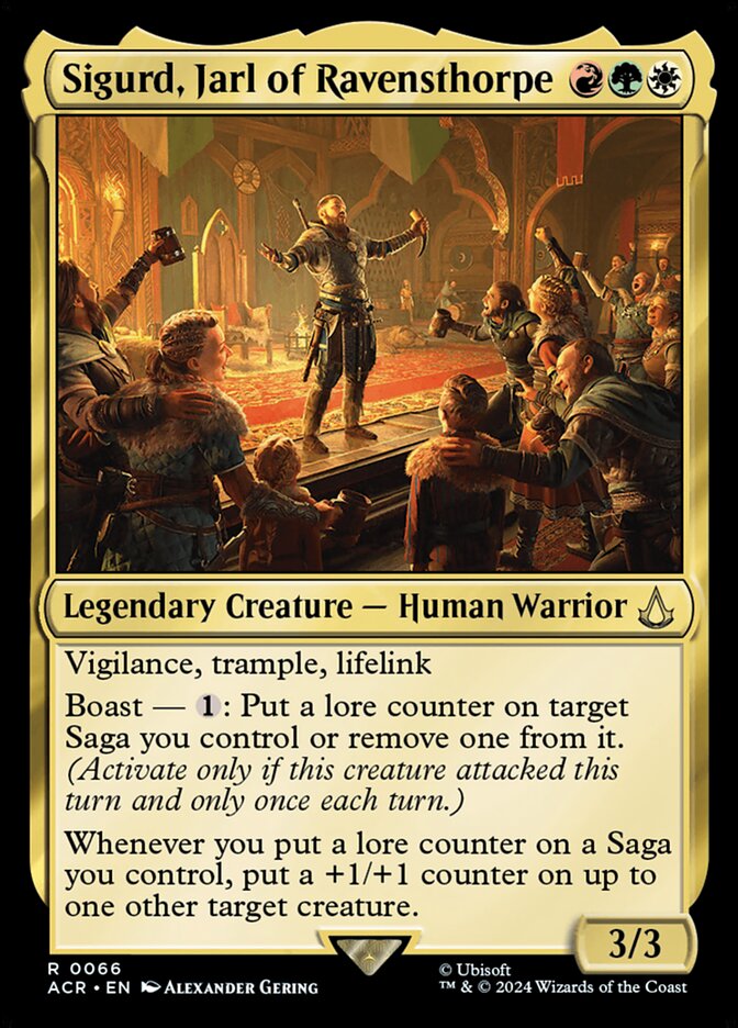 Sigurd, Jarl of Ravensthorpe card front