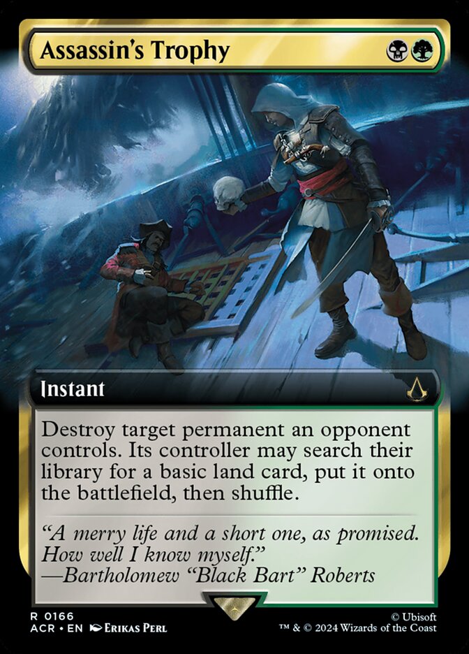 Assassin's Trophy card front