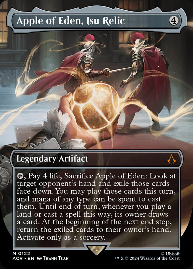 Apple of Eden, Isu Relic card front