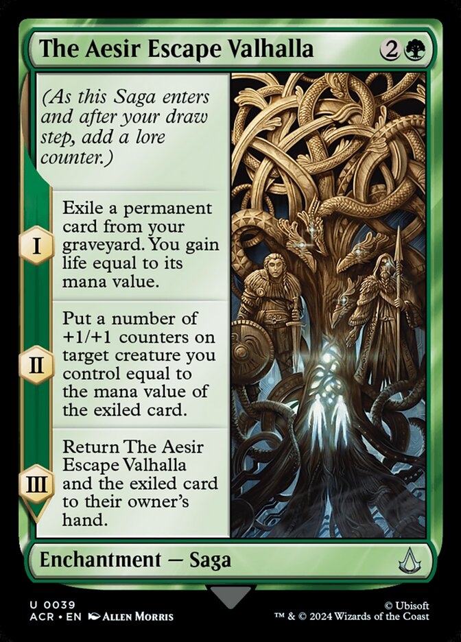 The Aesir Escape Valhalla card front