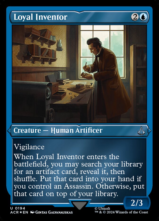 Loyal Inventor card front