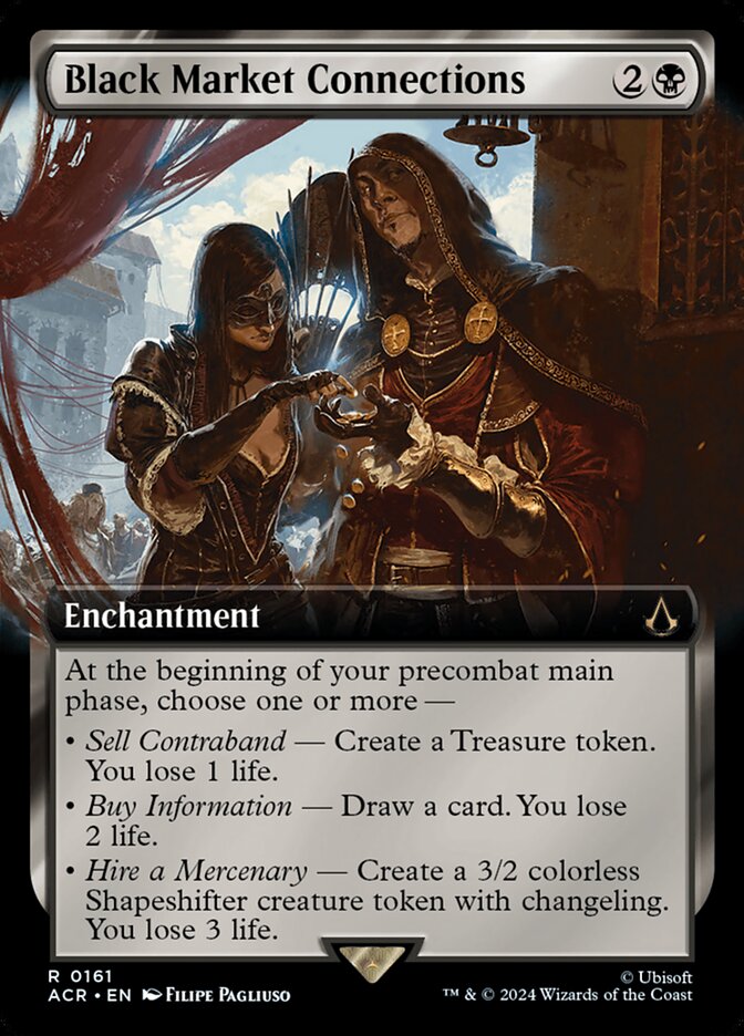 Black Market Connections card front