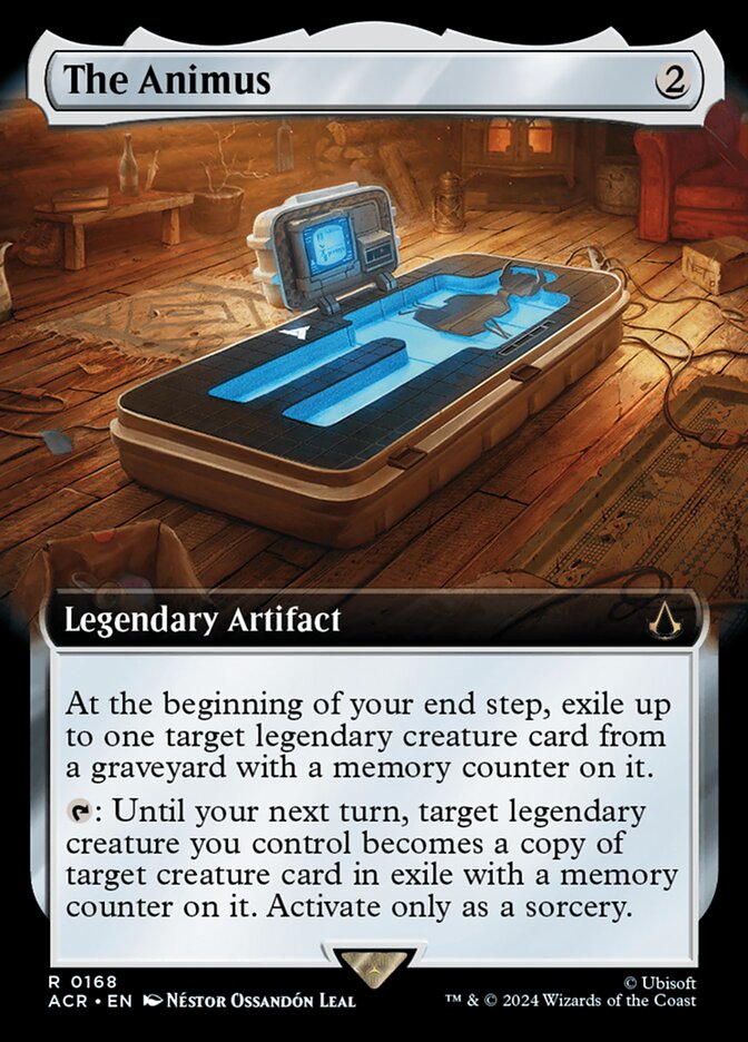The Animus card front