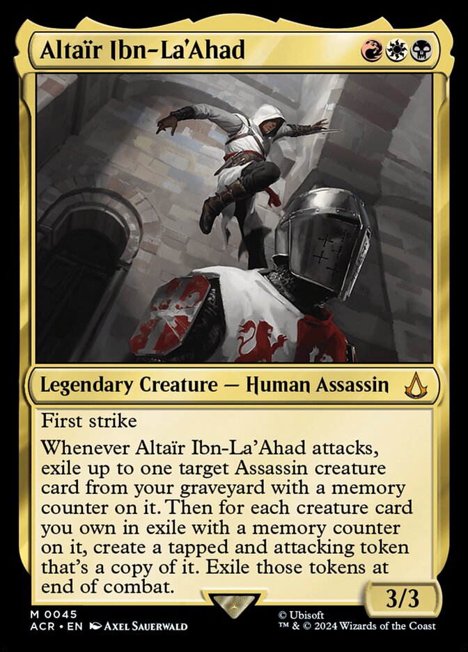 Altaïr Ibn-La'Ahad card front