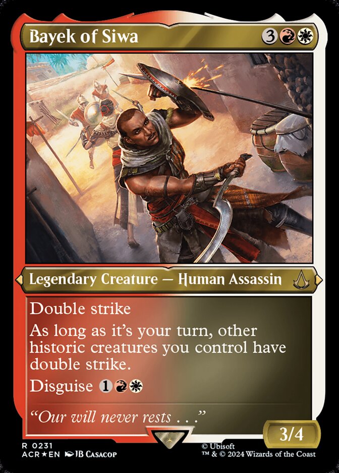 Bayek of Siwa card front