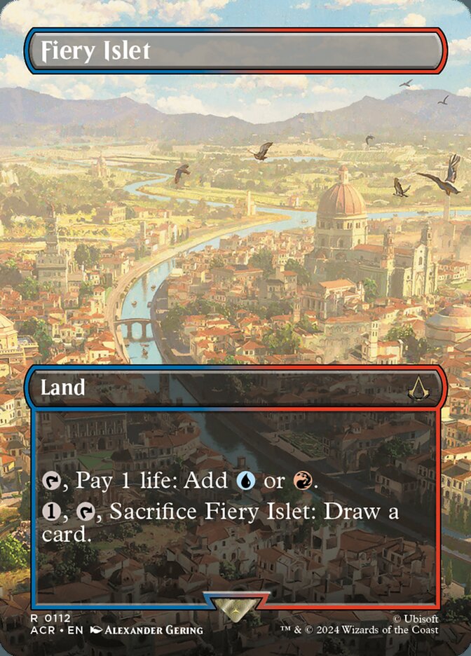 Fiery Islet card front