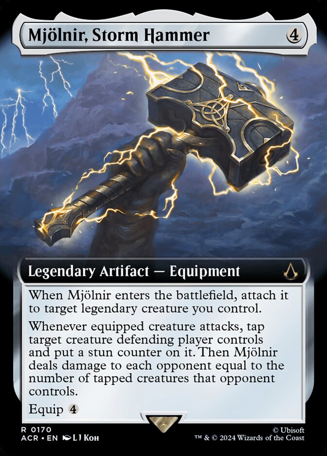Mjölnir, Storm Hammer card front