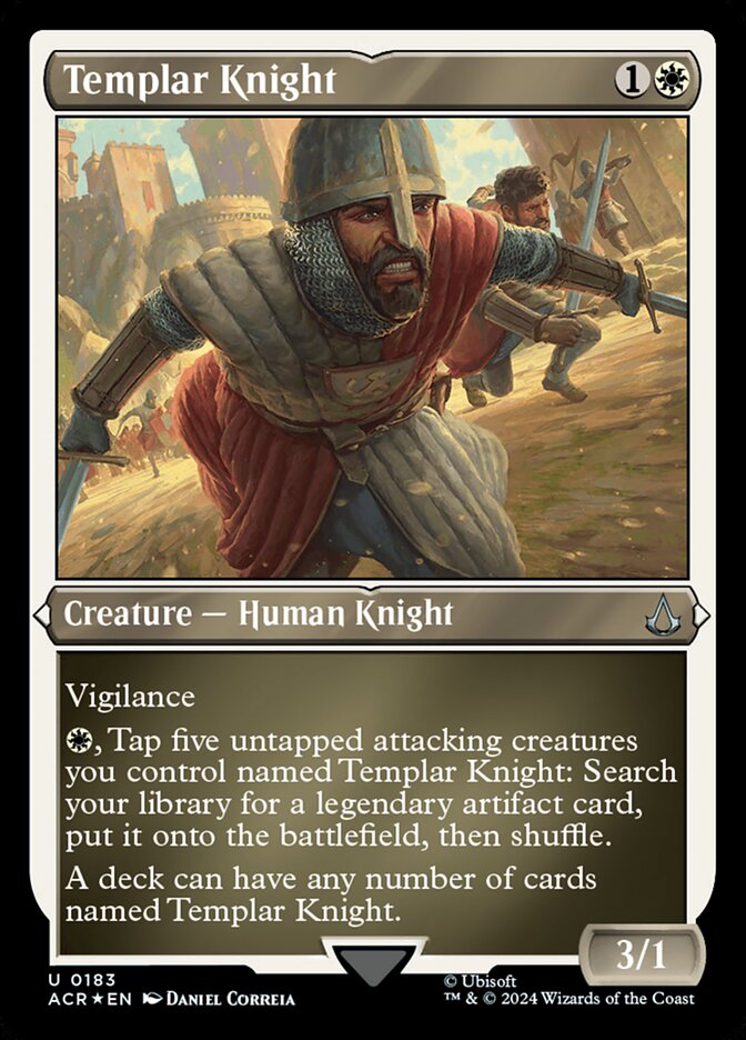 Templar Knight card front