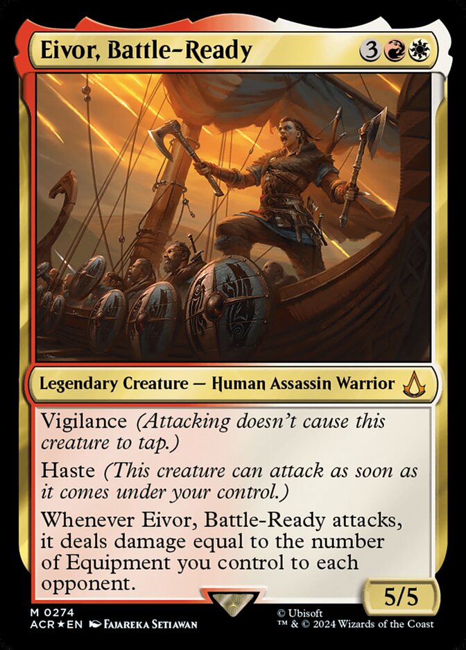 Eivor, Battle-Ready card front