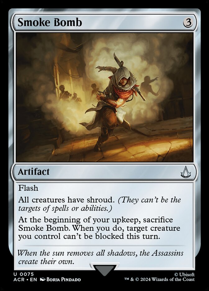 Smoke Bomb card front