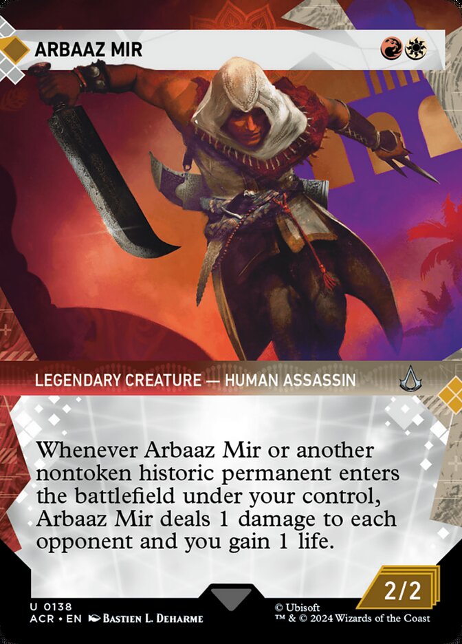 Arbaaz Mir card front