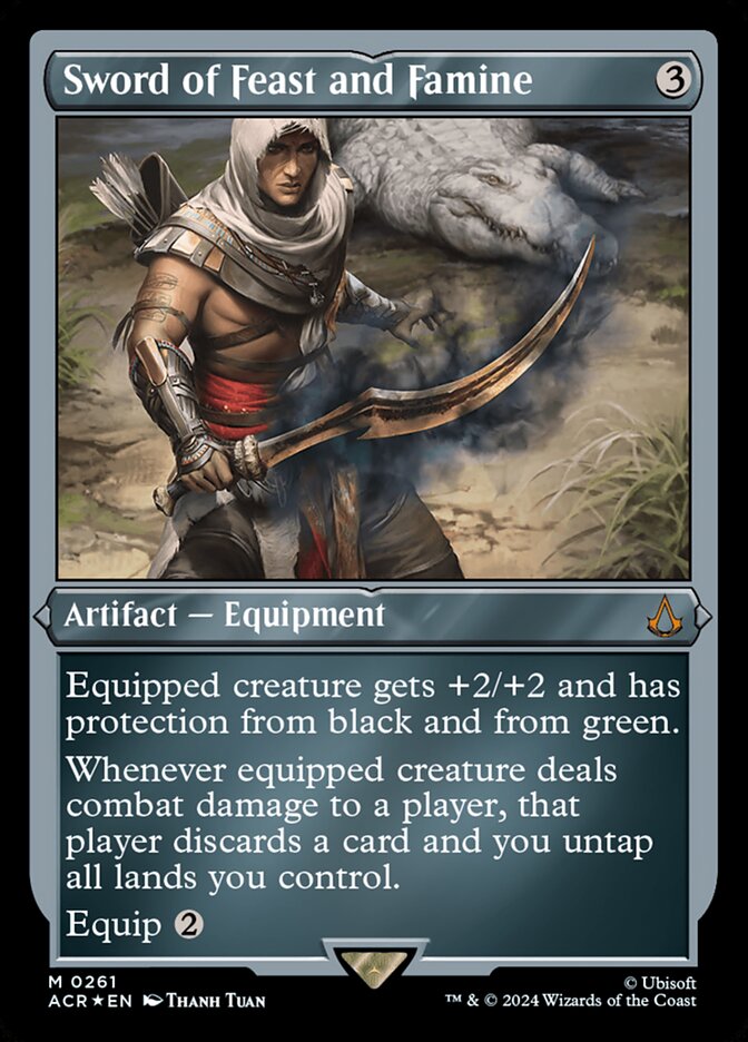 Sword of Feast and Famine card front