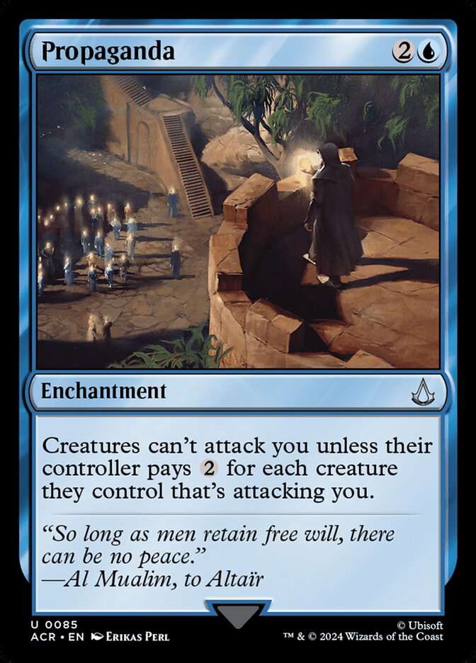 Propaganda card front