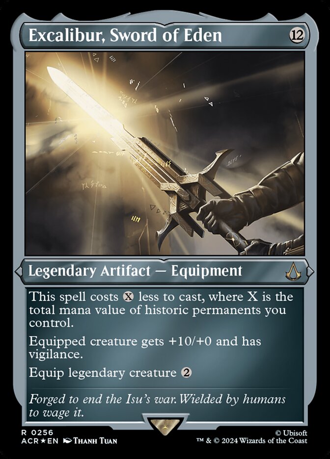 Excalibur, Sword of Eden card front