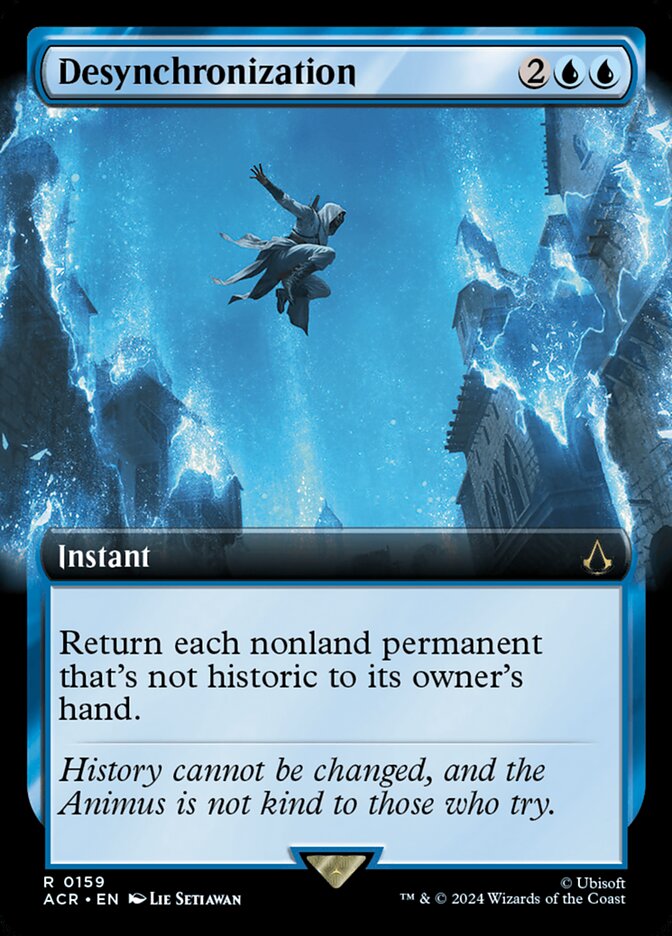 Desynchronization card front