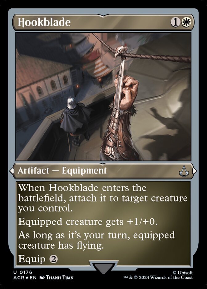 Hookblade card front