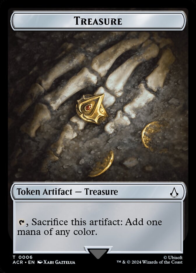 Treasure card front