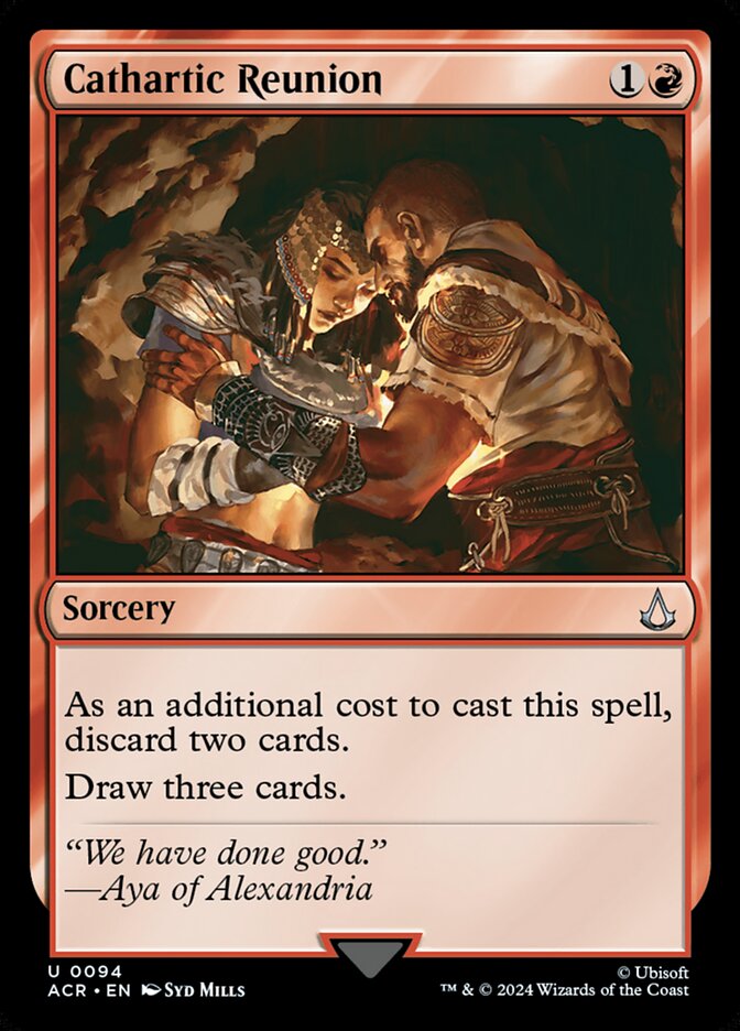Cathartic Reunion card front