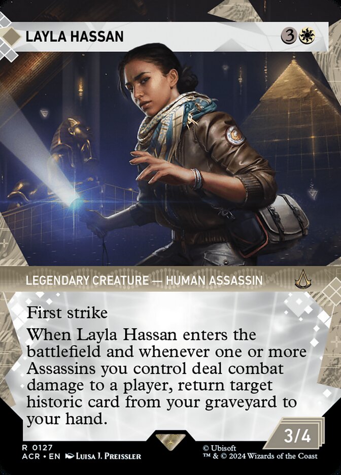 Layla Hassan card front