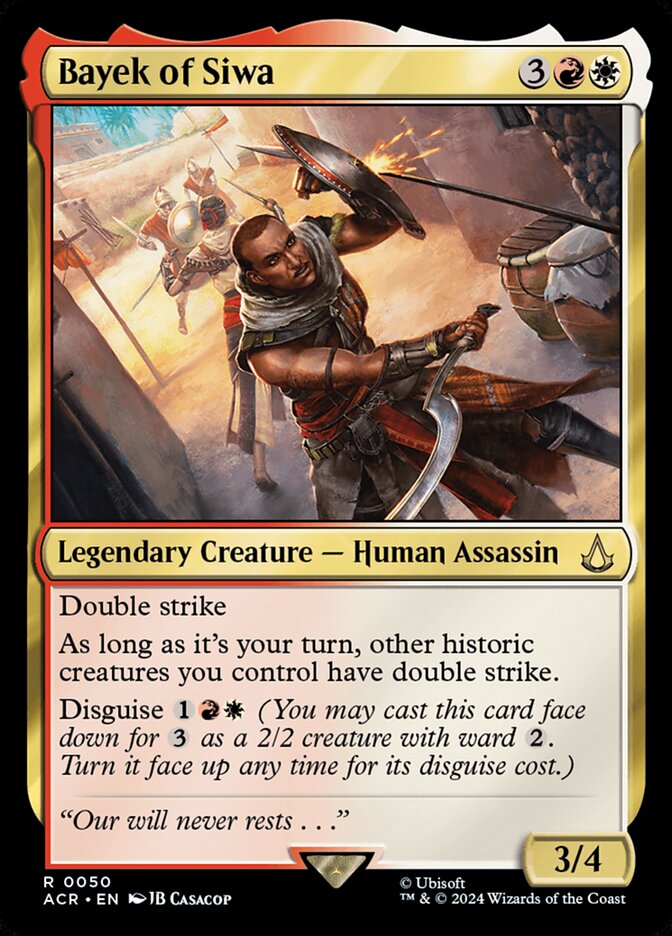 Bayek of Siwa card front