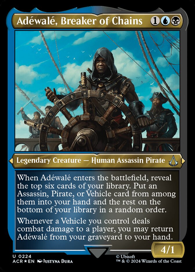 Adéwalé, Breaker of Chains card front